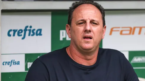 Rogerio Ceni tecnico do Sao Paulo durante partida contra o Palmeiras no estadio Arena Allianz Parque pelo campeonato Brasileiro A 2022.