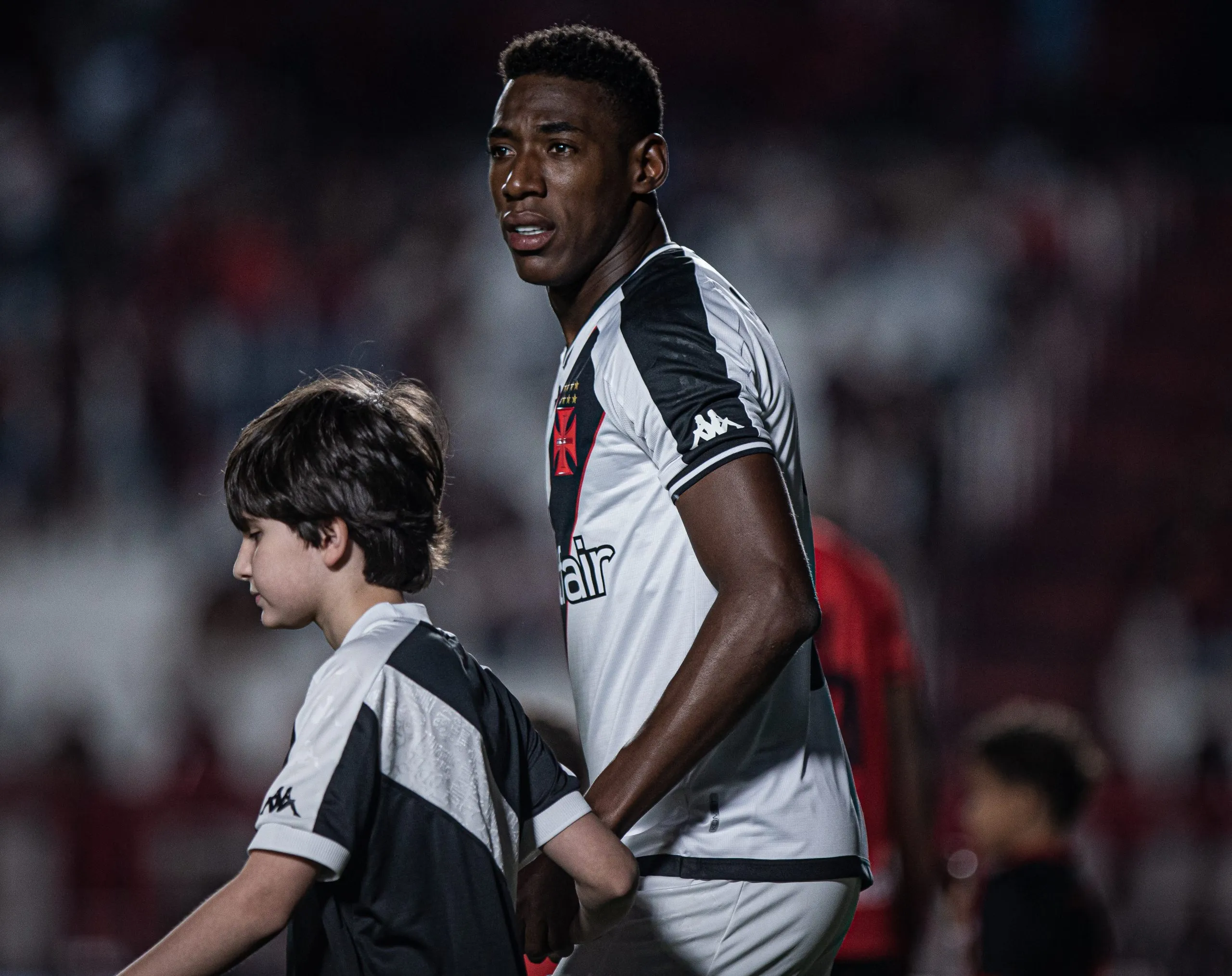 GO – GOIANIA – 31/07/2024 – COPA DO BRASIL 2024, ATLETICO-GO X VASCO – Leo Pele jogador do Vasco durante partida contra o Atletico-GO no estadio Antonio Accioly pelo campeonato Copa Do Brasil 2024. Foto: Isabela Azine/AGIF