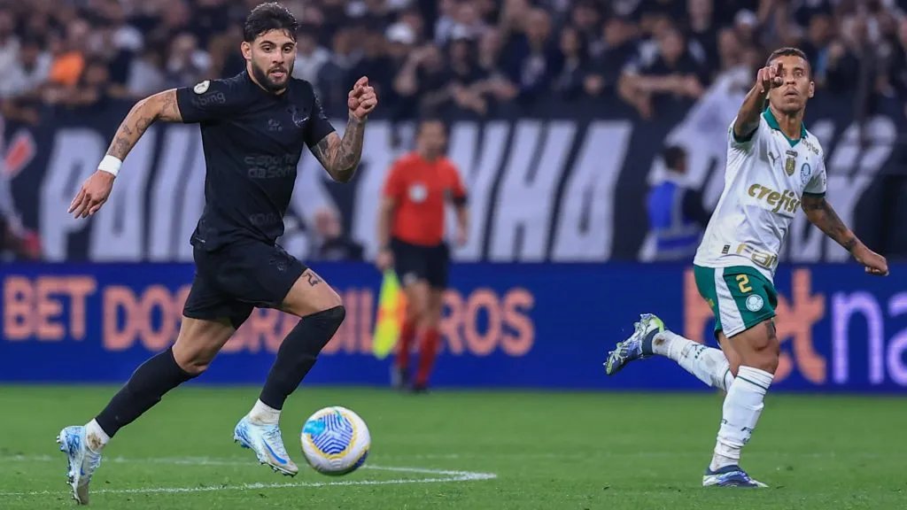 Corinthians x Palmeiras. Foto: Marcello Zambrana/AGIF
