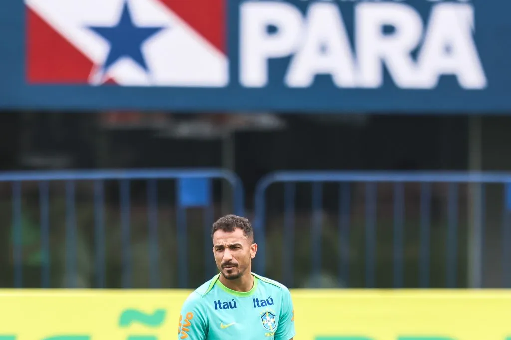PA – BELEM – 13/11/2024 – SELECAO BRASILEIRA, TREINO – Danilo jogador do Selecao Brasileira durante treino no estadio Mangueirao. Foto: Fernando Torres/AGIF