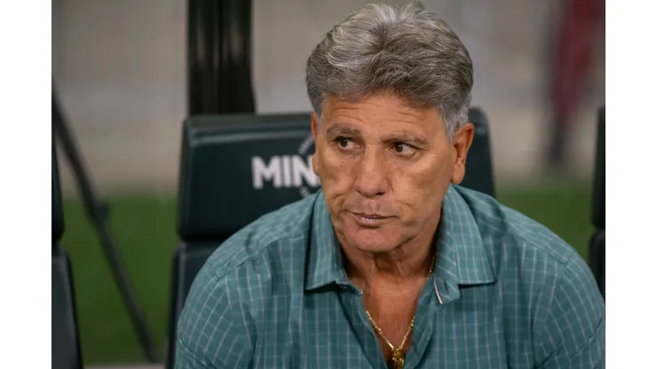 Renato durante confronto contra o Cruzeiro no Brasileirão 2024.