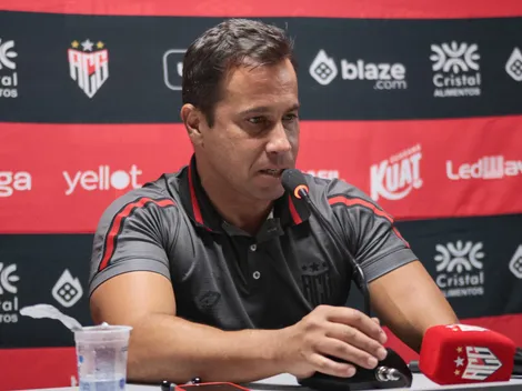 Anderson Gomes, técnico do Atlético-GO, deixa recado direto para o Vasco