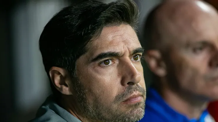 Abel Ferreira tecnico do Palmeiras durante partida contra o Atletico-MG no estadio Arena MRV pelo campeonato Brasileiro A 2024.