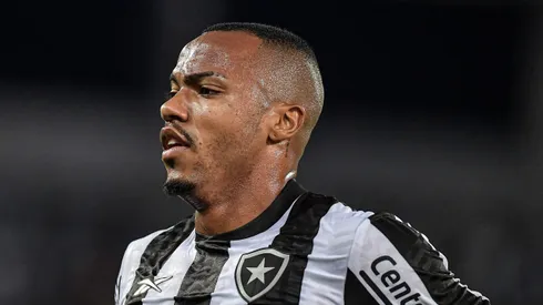 Marlon Freitas jogador do Botafogo durante partida contra o Junior Barranquilla no estadio Engenhao pelo campeonato Copa Libertadores 2024.