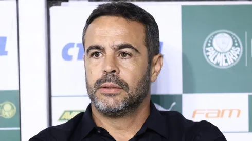 Artur Jorge tecnico do Botafogo durante partida contra o Palmeiras no estadio Arena Allianz Parque pelo campeonato Brasileiro