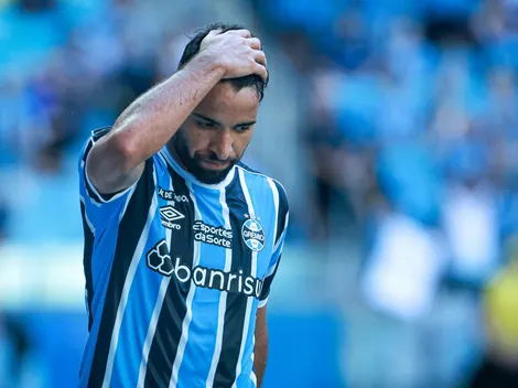 Pepê sofre com notícia quente no Grêmio
