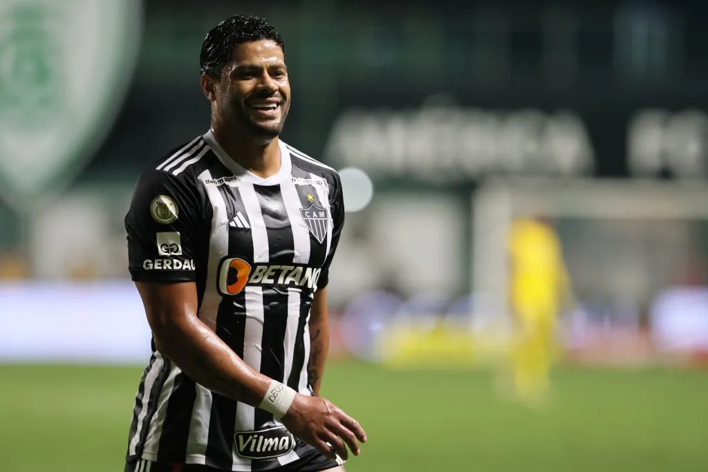 MG – BELO HORIZONTE – 20/11/2024 – BRASILEIRO A 2024, ATLETICO-MG X BOTAFOGO – Hulk jogador do Atletico-MG durante partida contra o Botafogo no estadio Independencia pelo campeonato Brasileiro A 2024. Foto: Gilson Lobo/AGIF
