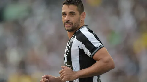 Diego Souza durante confronto entre Botafogo x Atlético-MG no Brasileirão 2019.