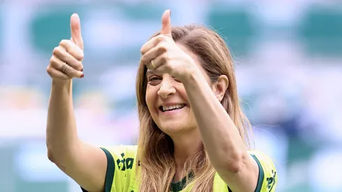 Leila Pereira, presidente do Palmeiras