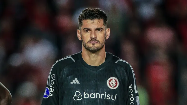 Fabrício jogando pelo Internacional