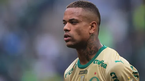 Caio Paulista jogador do Palmeiras durante partida contra o Criciuma no estadio Arena Allianz Parque pelo campeonato Brasileiro A 2024.