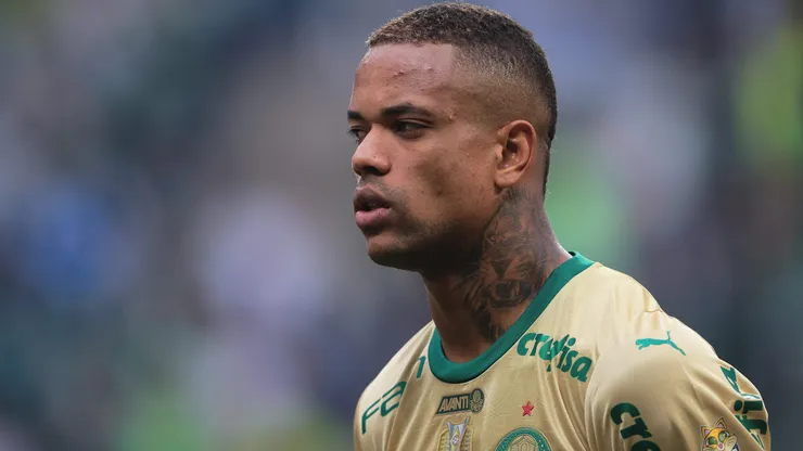 Caio Paulista jogador do Palmeiras durante partida contra o Criciuma no estadio Arena Allianz Parque pelo campeonato Brasileiro A 2024.