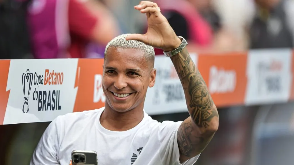 Deyverson, ex-jogador do Palmeiras e atualmente no Atlético-MG