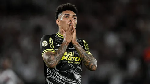 Igor Jesus, jogador do Botafogo, durante partida contra o Vasco, pelo Brasileirão Betano.