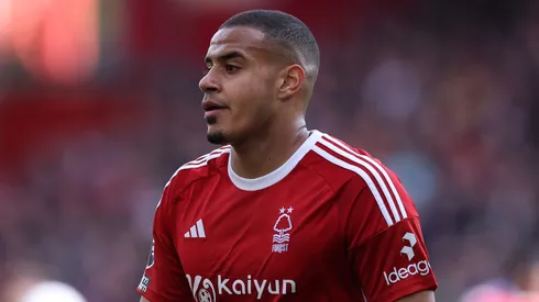 Murillo durante confronto contra o Manchester City na Premier League 2024/25.