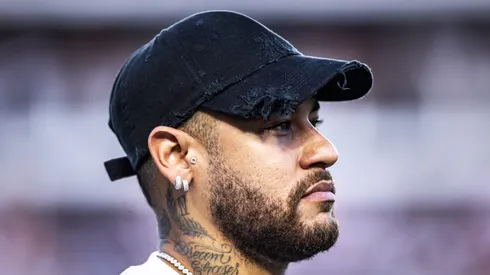Neymar, jogador do Al-Hilal em partida do Santos, pelo Paulistão 2024
