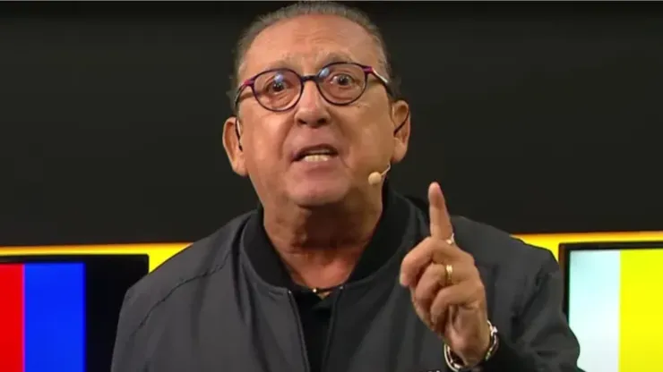 Galvão Bueno liga alerta no Palmeiras - Foto: Reprodução / Canal do GB YouTube.