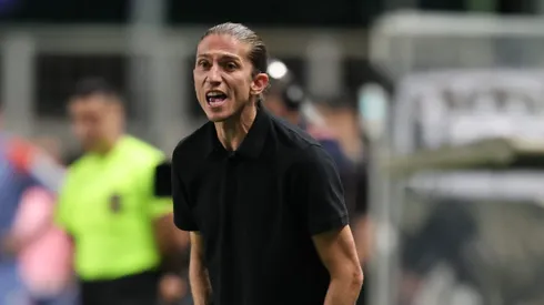 Filipe Luís, treinador do Flamengo