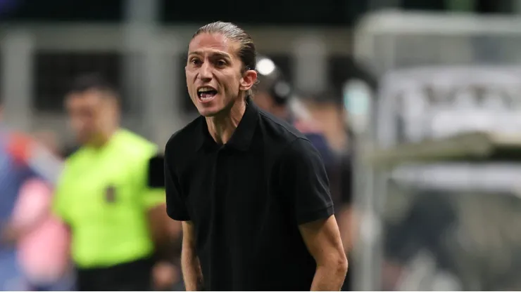 Filipe Luís, treinador do Flamengo