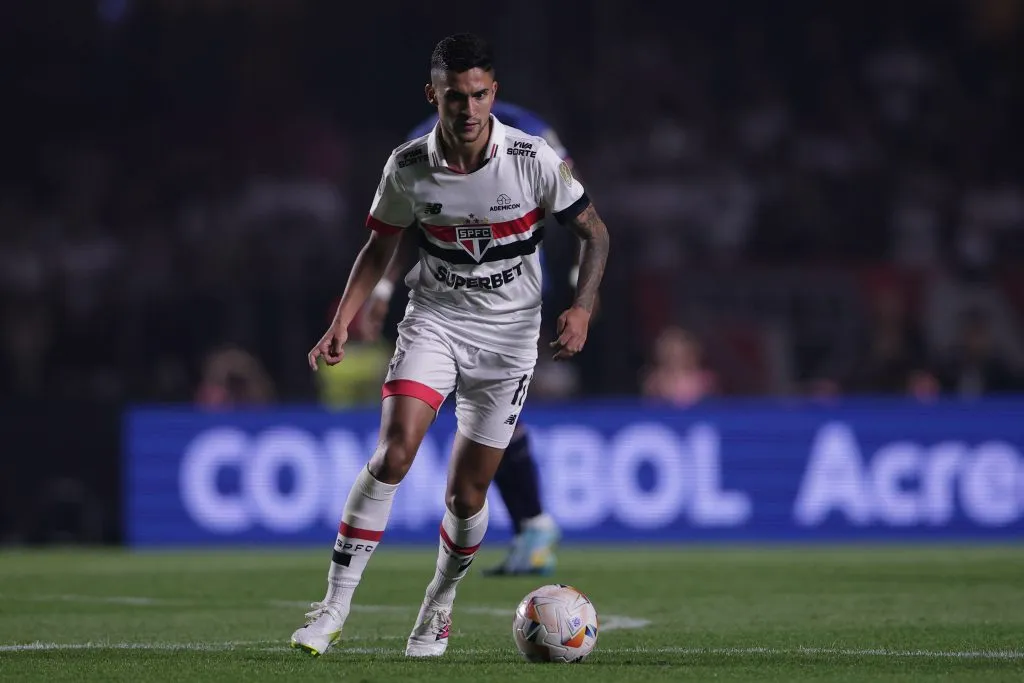 Nestor durante partida contra o Nacional (URU) na Copa Libertadores 2024. Foto: Ettore Chiereguini/AGIF