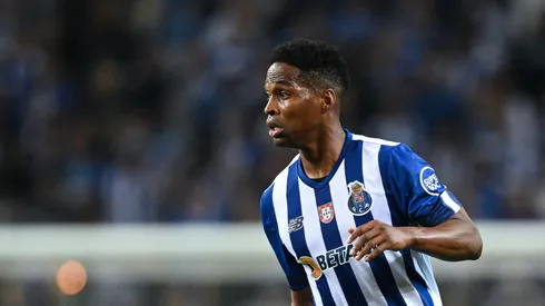 Wendell do FC Porto em ação durante o jogo do grupo B da UEFA Champions League entre FC Porto e Bayer 04 Leverkusen, no Estádio do Dragão, em 4 de outubro de 2022, no Porto, Portugal. (Foto de Otávio Passos/Getty Images)
