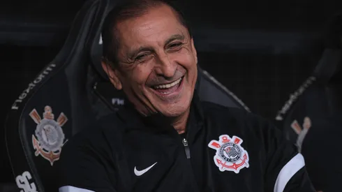 Ramón Díaz durante clássico contra o Palmeiras no Brasileirão 2024.