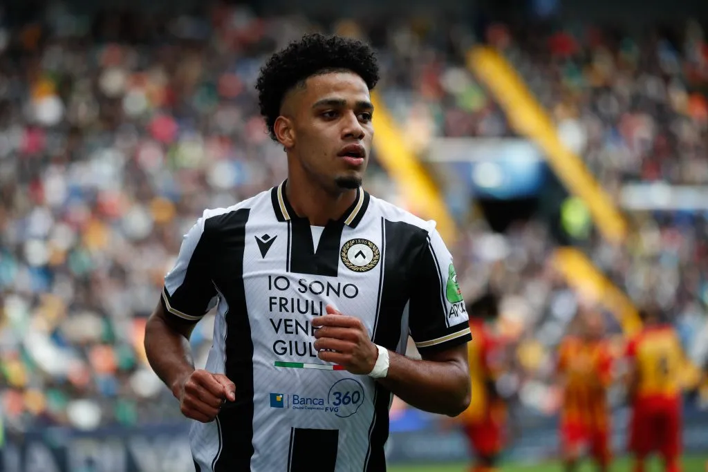 Brenner em partida pela Udinese (Photo by Timothy Rogers/Getty Images)