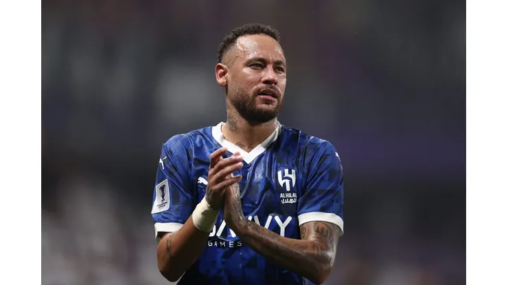 Neymar durante confronto contra o Al Ain em 2024.