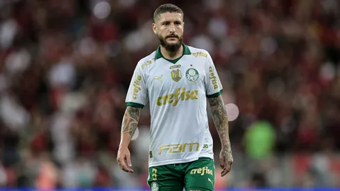 Zé Rafael durante confronto contra o Flamengo no Brasileirão 2024.