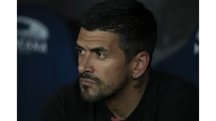Lucho durante confronto contra o Fluminense no Brasileirão 2024.