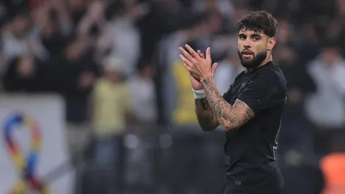 Yuri Alberto jogador do Corinthians durante partida contra o Grêmio no estádio Arena Corinthians pelo campeonato Copa Do Brasil 2024. Foto: Ettore Chiereguini/AGIF