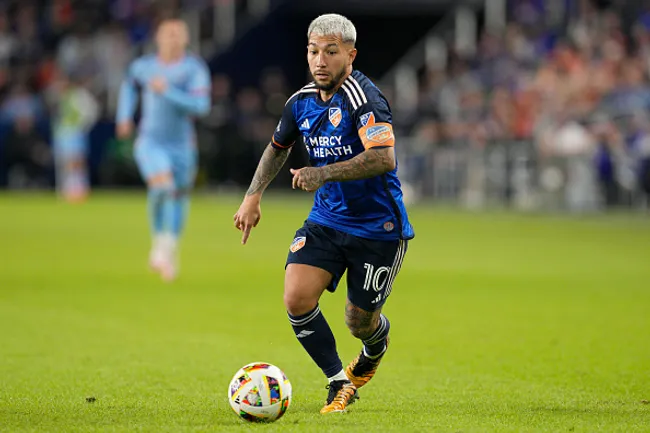 Luciano Acosta atuando no Cincinatti, da MLS – (Photo by Jeff Dean/Getty Images)