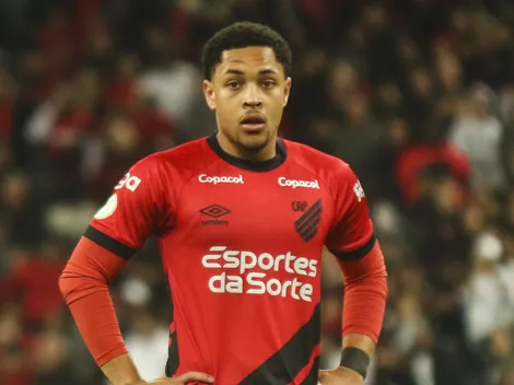 Athletico-PR toma conhecimento de situação dramática envolvendo Vitor Roque