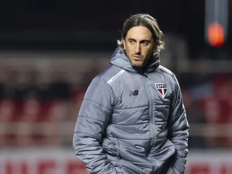 Zubeldía sobe o tom e manda resposta ‘dura’ para meia do São Paulo