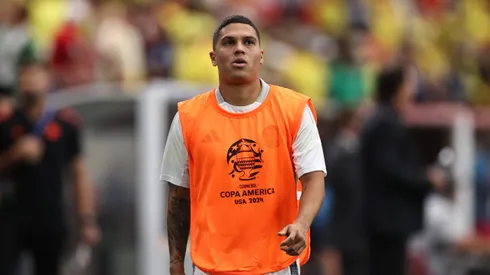 Juan Fernando Quintero of Colombia looks on during the CONMEBOL Copa America 2024 Group D match between Colombia and Costa Rica at State Farm Stadium on June 28, 2024 in Glendale, Arizona.