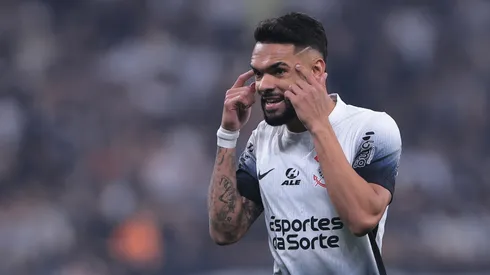 Raniele jogador do Corinthians durante partida contra o Juventude no estádio Arena Corinthians pelo campeonato Copa Do Brasil 2024. Foto: Ettore Chiereguini/AGIF