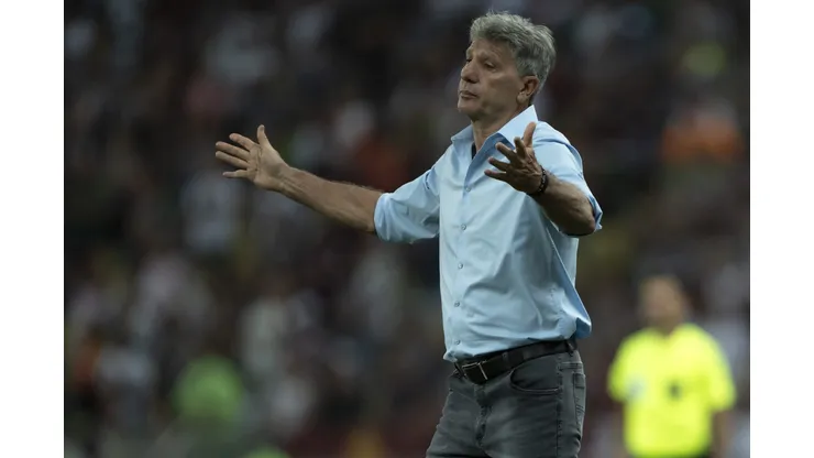 Renato durante confronto contra o Fluminense no Brasileirão 2024.