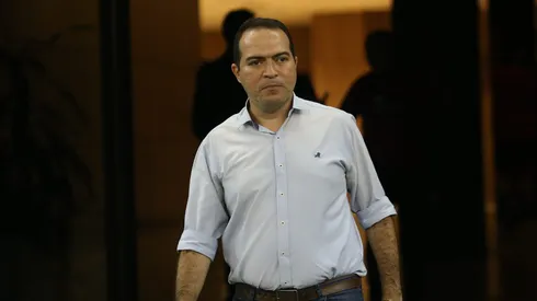 Marcelo Paz, CEO do Fortaleza, antes da partida contra Sport, pela Copa do Nordeste 2024.