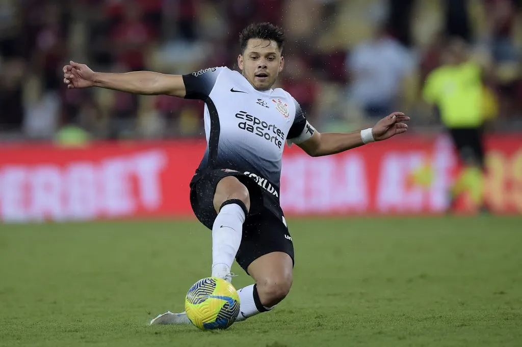 Romero atingiu meta para renovar com o Timão – Foto: Alexandre Loureiro/AGIF.