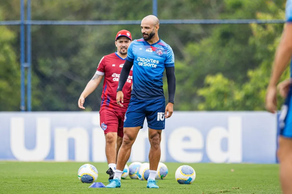 Thaciano em treino no Bahia (Imagem: Letícia Martins/EC Bahia)
