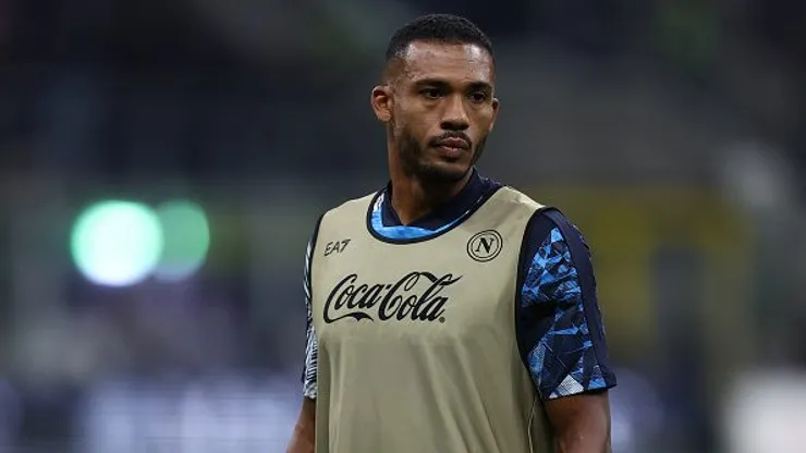 Juan Jesus atuando pelo Napoli da Itália em 2024