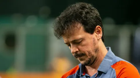 Fernando Diniz, técnico do Cruzeiro, durante partida contra o Flamengo (Foto: Fernando Moreno/AGIF)