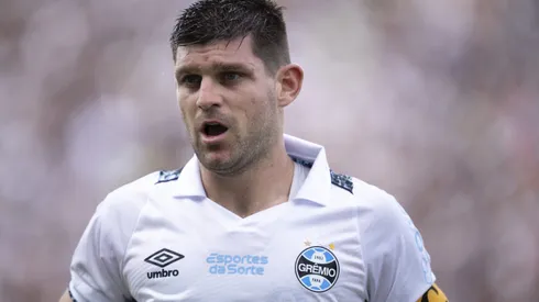 Kannemann jogador do Gremio durante partida contra o Vasco no estadio Sao Januario pelo campeonato Brasileiro A 2024.
