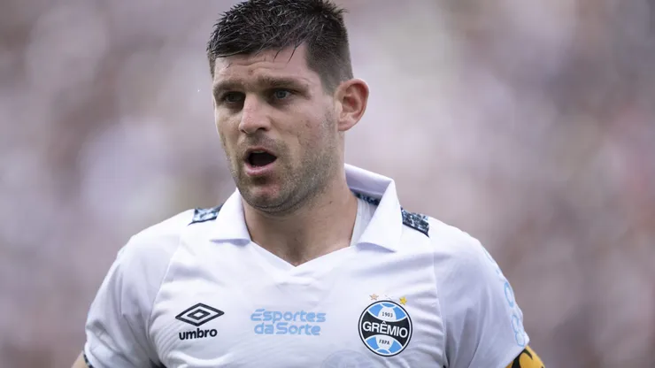 Kannemann jogador do Gremio durante partida contra o Vasco no estadio Sao Januario pelo campeonato Brasileiro A 2024.