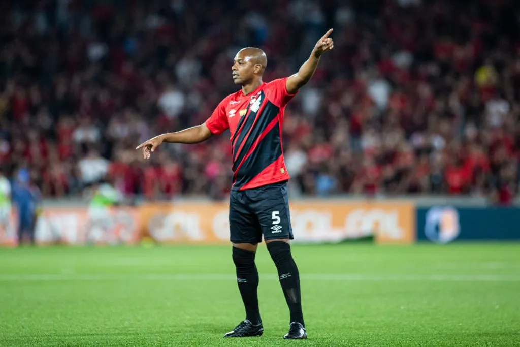 Fernandinhodurante partida contra o Cruzeiro no Campeonato Brasileiro A 2024. Foto: Luis Garcia/AGIF