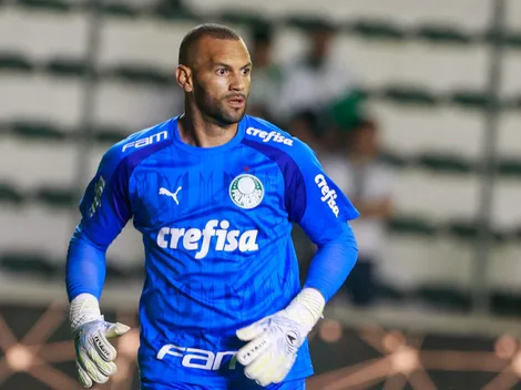 Weverton e usa desculpa surpreendente por falha contra o Corinthians
