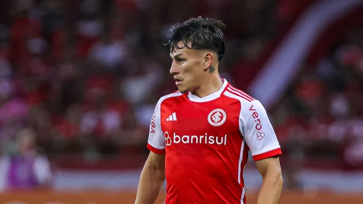 Alexandro Bernabei jogando pelo Inter em 2024