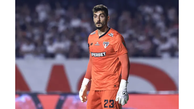 Rafael durante confronto contra o Botafogo na Libertadores 2024.
