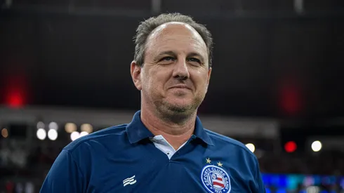 Rogerio Ceni, técnico do Bahia, durante partida contra o Flamengo (Foto: Thiago Ribeiro/AGIF)