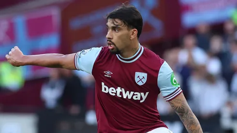 LONDON, ENGLAND – OCTOBER 05: wh1 during the Premier League match between West Ham United FC and Ipswich Town FC at London Stadium on October 05, 2024 in London, England. (Photo by Richard Pelham/Getty Images)